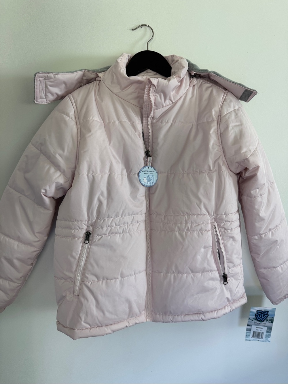 Whales tale woman’s heavyweight winter jacket